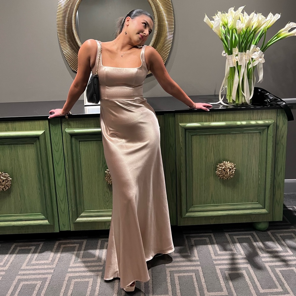 Gold Dress